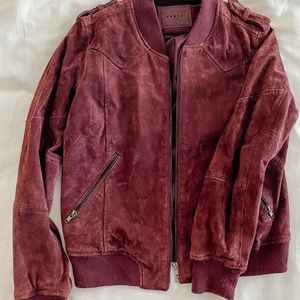 Burgundy Jacket